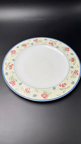 Servizio piatti Tognana vintage floreale