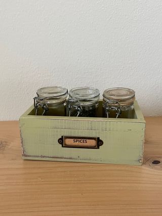 Porta bustine tè (Tea) in Legno