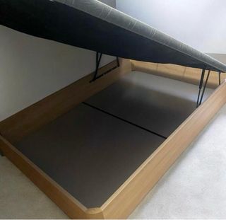 Canapé abatible madera y tela