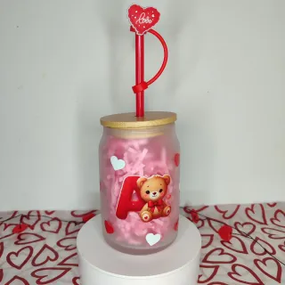 Vaso Corazón San Valentín