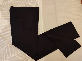 Pantalón chino mujer negro