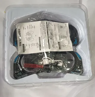 Dron Avión PASS Gris y Azul - Acrobacias