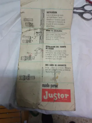 Muelle Pernio Retorno Automático Puertas