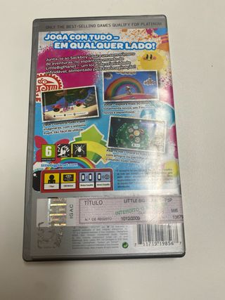 Jogo PSP Little Big Planet Platinum