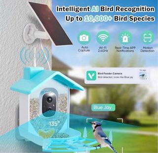 Comedero Pájaros con Cámara IA SIN ABRIR