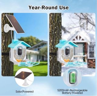 Comedero Pájaros con Cámara IA SIN ABRIR