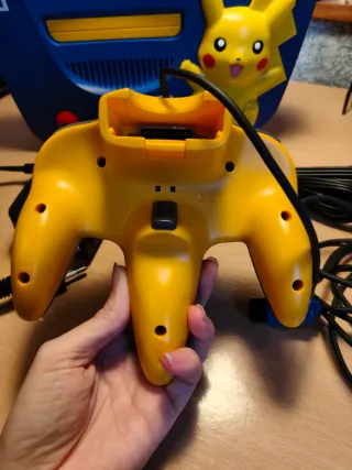 Nintendo 64 Edición Pikachu - funciona