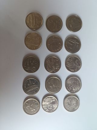 Lote Monedas 5 Pesetas Españolas