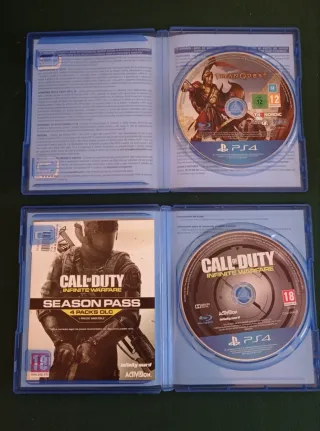 Lote 5 Juegos PS4: FIFA 14, Battlefield, COD, Just