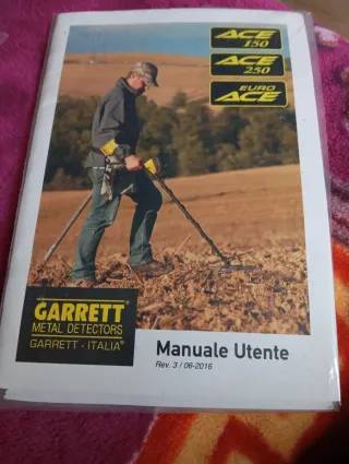Manual Garrett ACE 150/250/Euro ACE