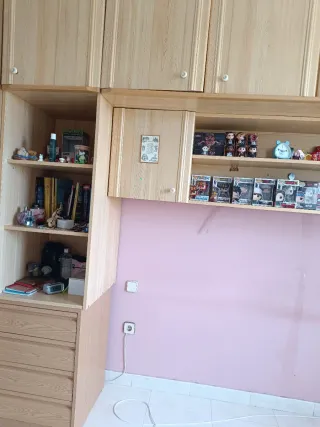 Armario modular madera para habitación