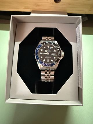 Orologio Meridien Nero e Blu