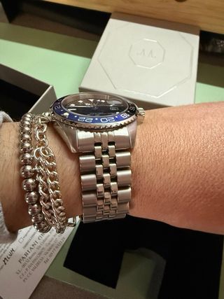 Orologio Meridien Nero e Blu