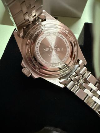 Orologio Meridien Nero e Blu