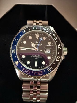 Orologio Meridien Nero e Blu