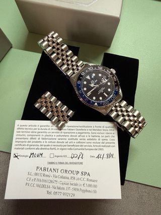 Orologio Meridien Nero e Blu