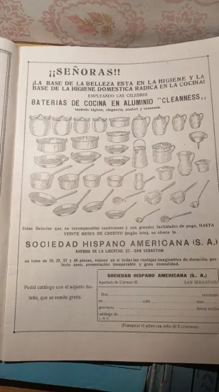 21 revistas vintage La Mujer en su Casa 1922