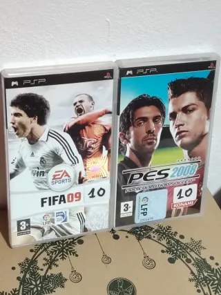 FIFA 09 y PES 2008 PSP