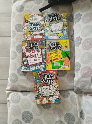 Tom gates lote de 4 libros