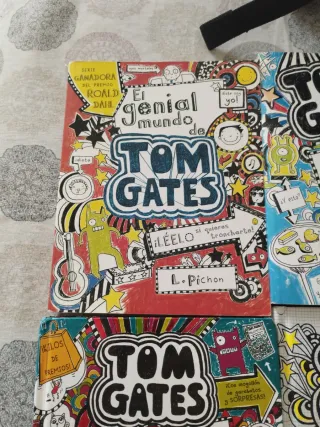 Tom gates lote de 4 libros