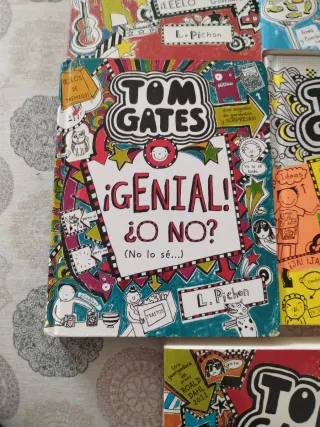 Tom gates lote de 4 libros