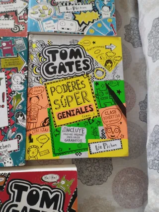 Tom gates lote de 4 libros