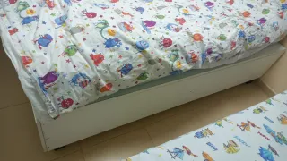 Dormitorio juvenil blanco lacado