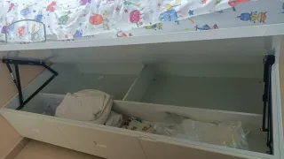 Dormitorio juvenil blanco lacado