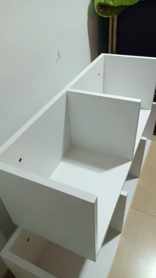 Dormitorio juvenil blanco lacado