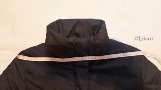 Plumífero largo negro