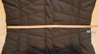 Plumífero largo negro