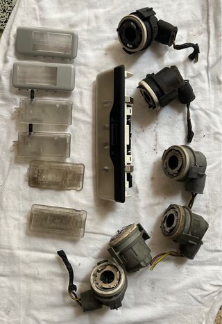 Varios plafones de luces bmw e46