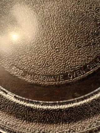 Plato de microondas de cristal