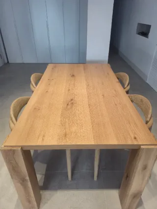 Mesa Comedor Kave Home Madera 160x90