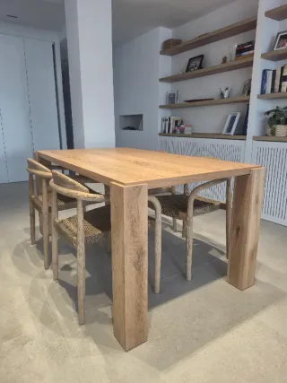 Mesa Comedor Kave Home Madera 160x90