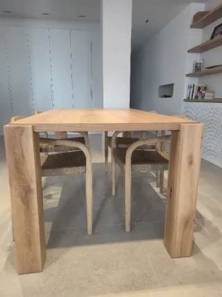 Mesa Comedor Kave Home Madera 160x90