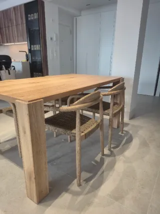 Mesa Comedor Kave Home Madera 160x90