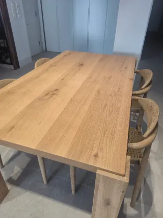 Mesa Comedor Kave Home Madera 160x90