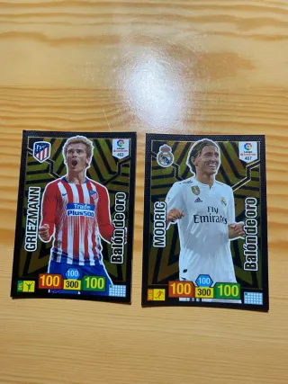 Cromos Balón de Oro Griezmann y Modric 2018-19