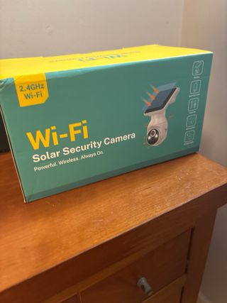 Cámara de Seguridad Solar Wi-Fi 2.4GHz