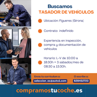 Tasador/a Comercial VO - Figueres