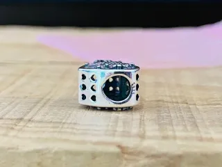 Charm | Corazón Árbol vida Rosa