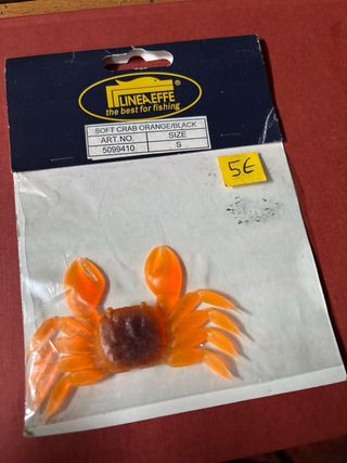 Granchio finto pesca Lineaeffe Arancione S
