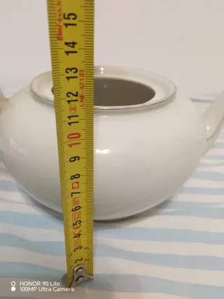 Teiera Vintage Bavaria Elfenbein Porcellana