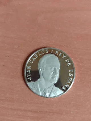 Moneda Juan Carlos I Rey de España
