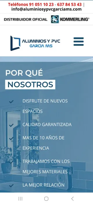 Ventanas PVC Kömmerling