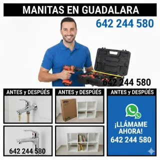 Manitas a Domicilio, economico, rápido y limpio !!