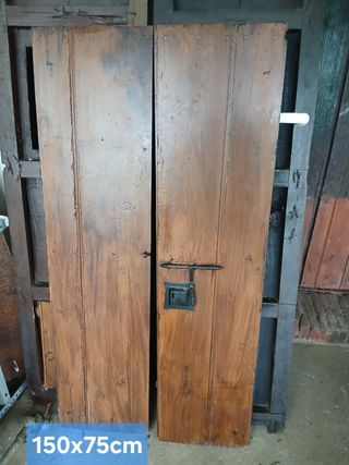 Puertas de castaño antiguas