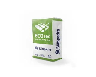 Saco ECOrec Mortero junta fina 20kg
