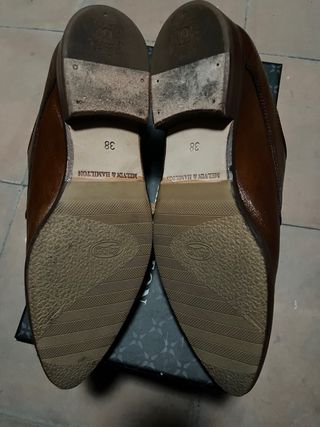 Zapatos Melvin & Hamilton Marrones Punta